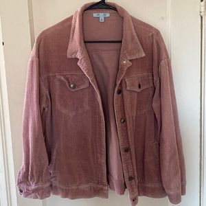 Pink Corduroy Jacket